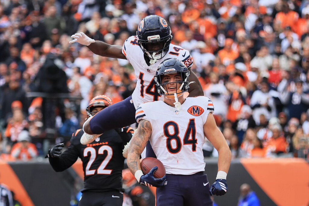 Colston Loveland Week 10 tight end rankings