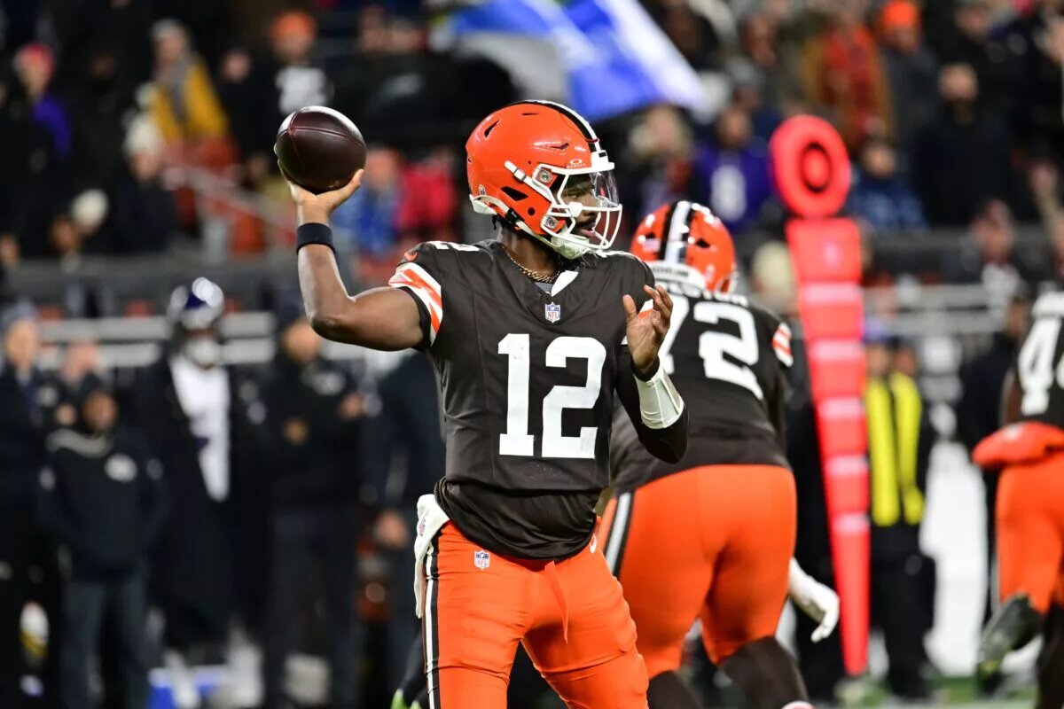 Shedeur Sanders, quarterback, Cleveland Browns