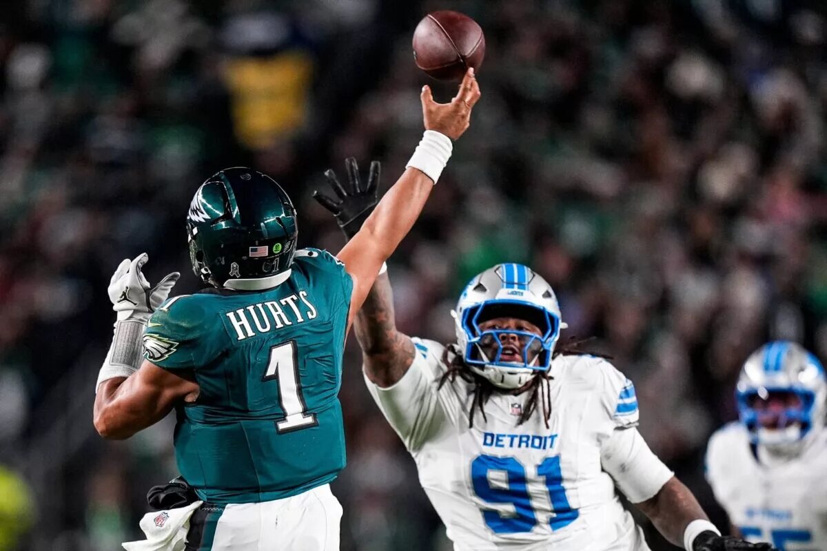 Jalen Hurts, quarterback, Philadelphia Eagles