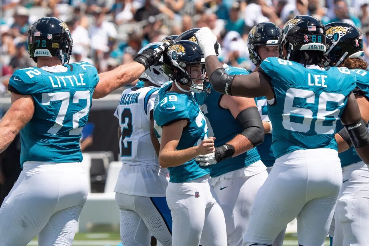 jaguars cut khalen saunders
