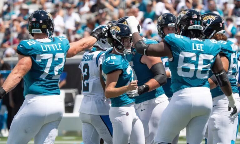 jaguars cut khalen saunders
