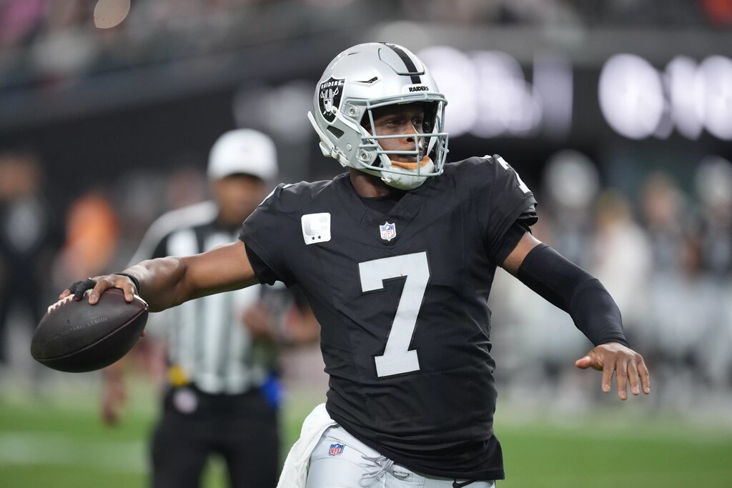 Geno Smith Raiders Quarterback