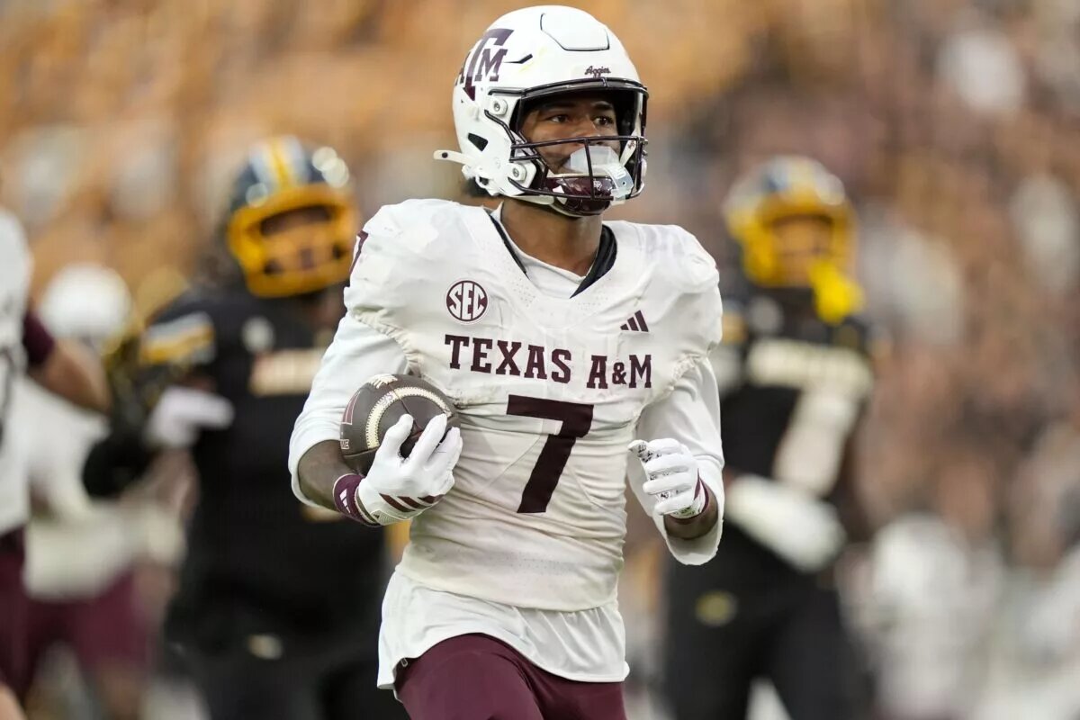 Mock Draft, KC Concepcion Texas A&M WR,