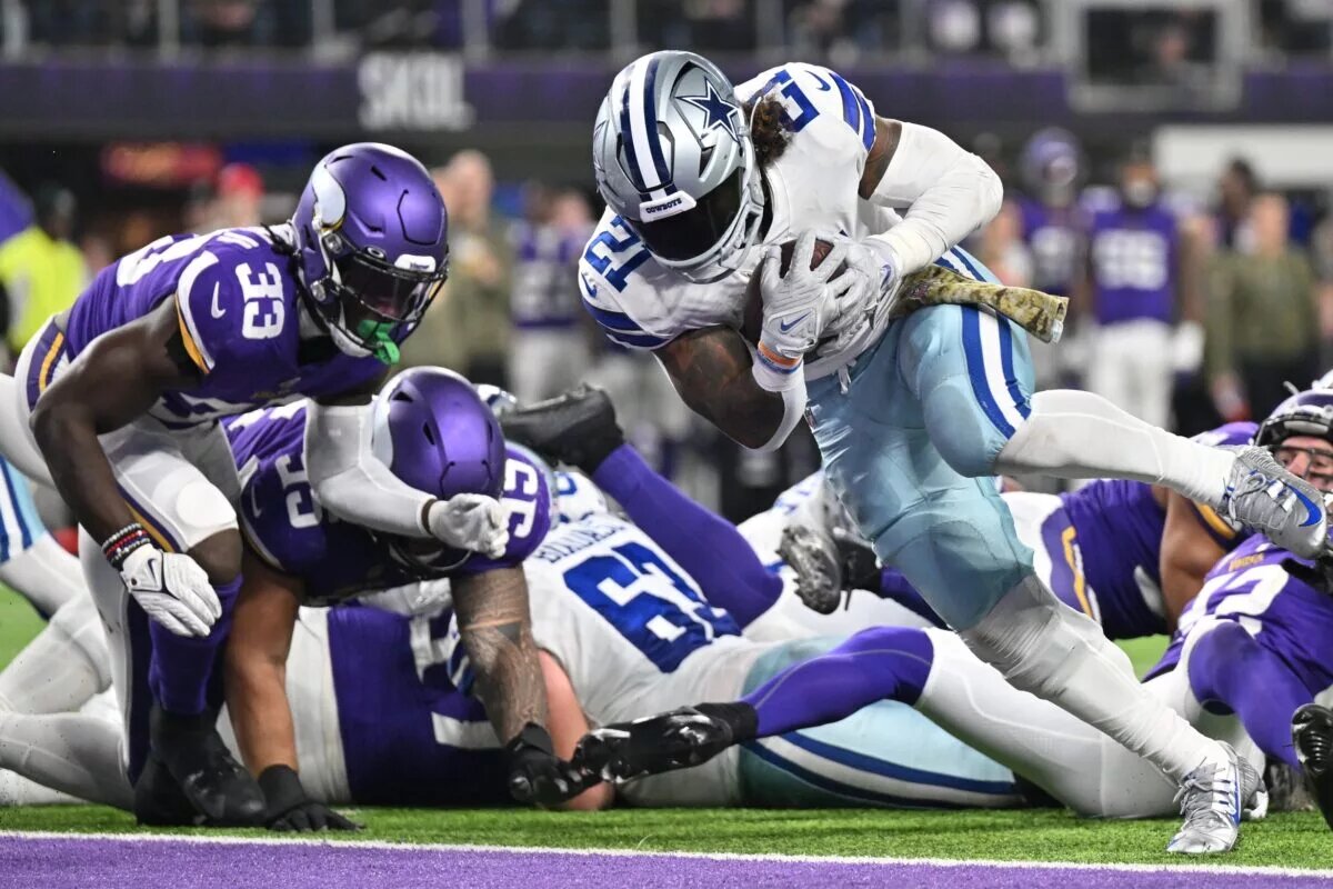 Vikings vs Cowboys for Sunday Night Football