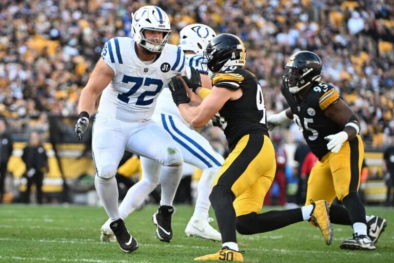 Braden Smith, offensive tackle, Indianapolis Colts, 2026 Carolina Panthers, off-season target