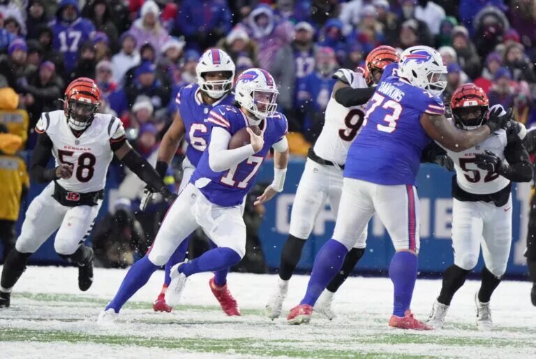 Josh Allen, quarterback, Buffalo Bills