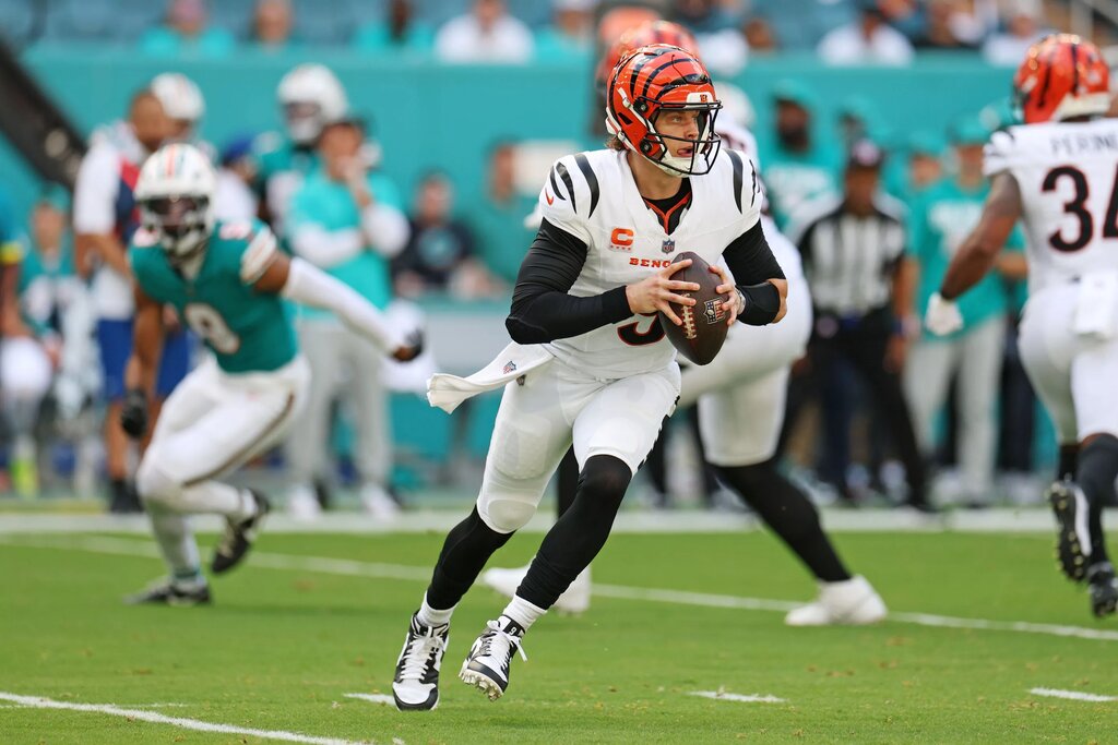 Joe Burrow, quarterback, Cincinnati Bengals