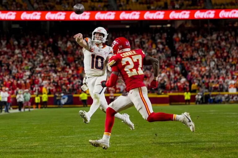 Bo Nix, quarterback, Denver Broncos