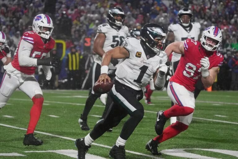 Jalen Hurts, quarterback, Philadelphia Eagles