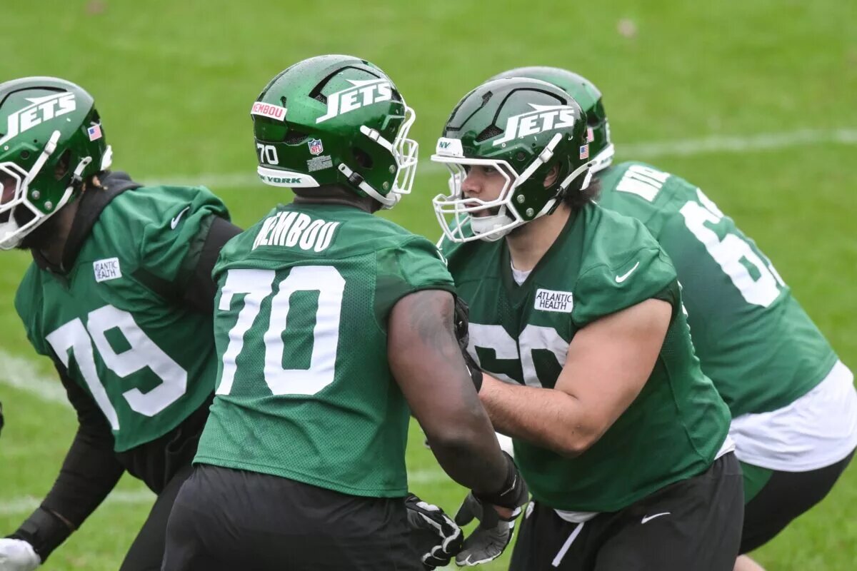Armand Membou, right tackle, New York Jets