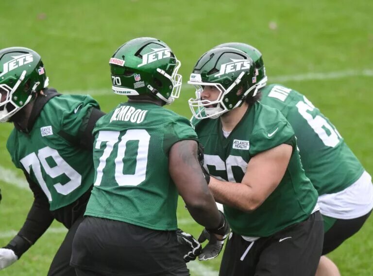 Armand Membou, right tackle, New York Jets