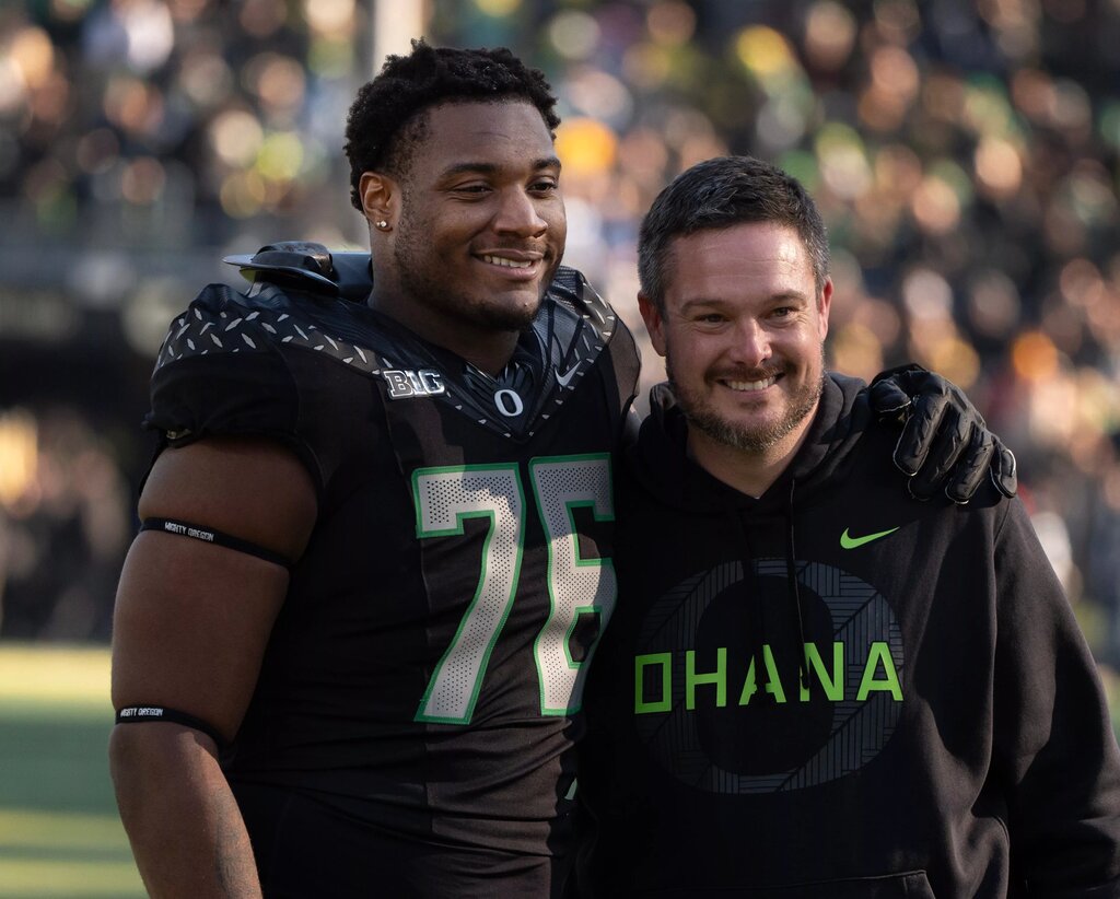 2026 NFL Draft Prospect, Oregon OT Isaiah World