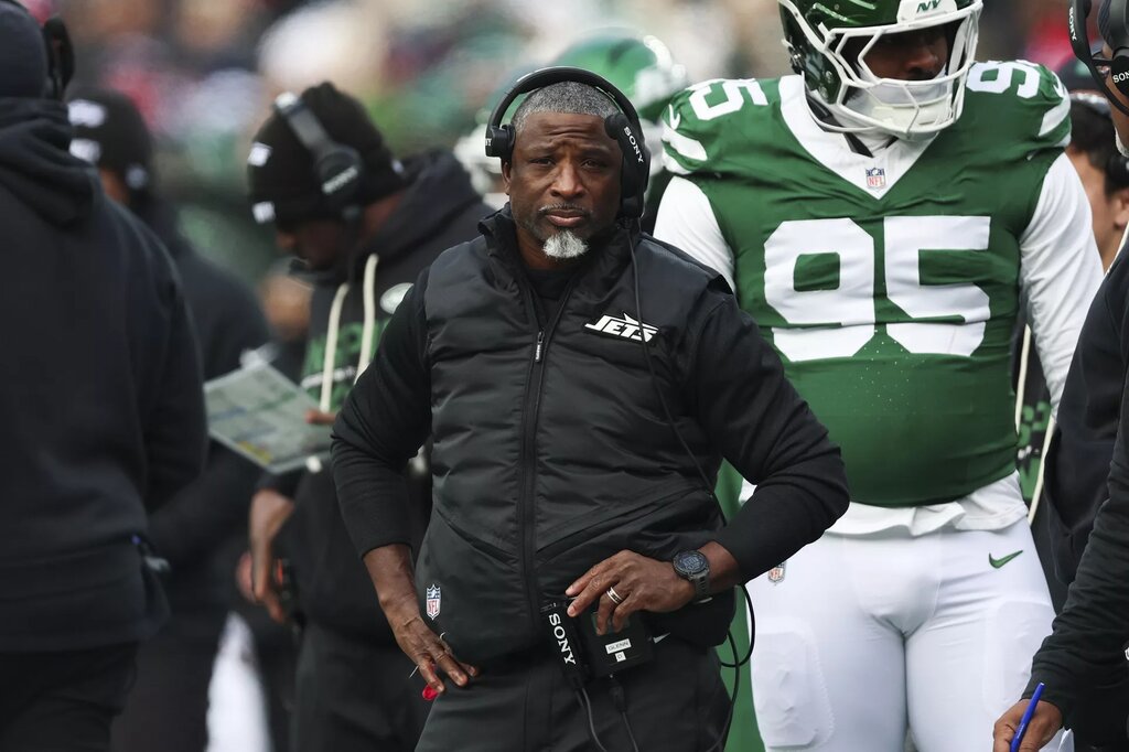 Aaron Glenn, head coach, New York Jets