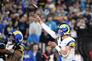Matthew Stafford, quarterback, Los Angeles Rams
