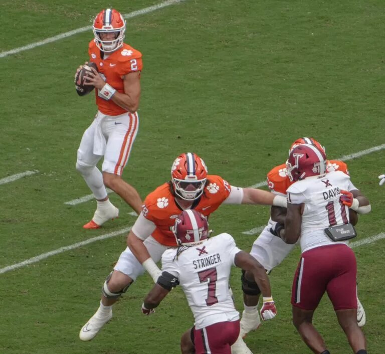 Blake Miller, offensive tackle, Clemson University, 2026 NFL Draft prospect