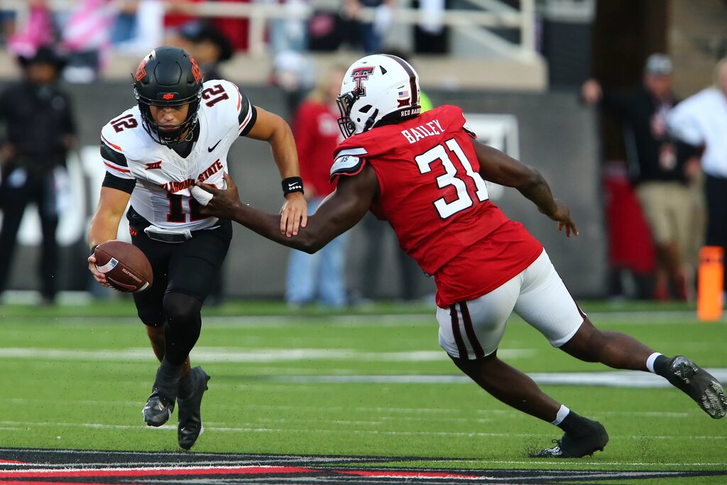 Top five 2026 NFL Edge Rushers, Texas Tech DE David Bailey