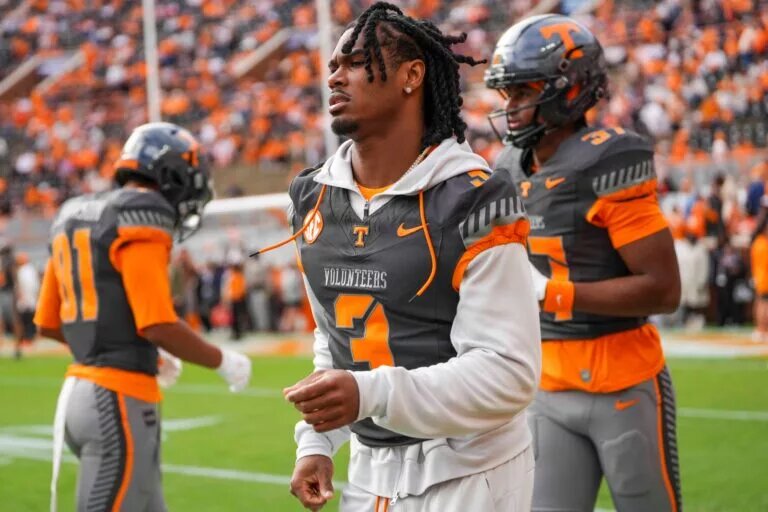 2026 Detroit Lions CB Mock Draft, Tennessee Vols, Jermod McCoy