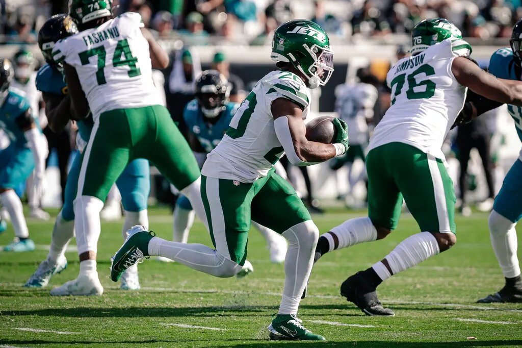 Breece Hall, running back, New York Jets