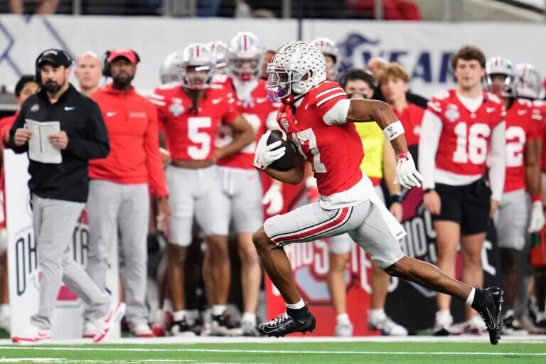 2026 NFL Draft prospect, Ohio State WR Carnell Tate