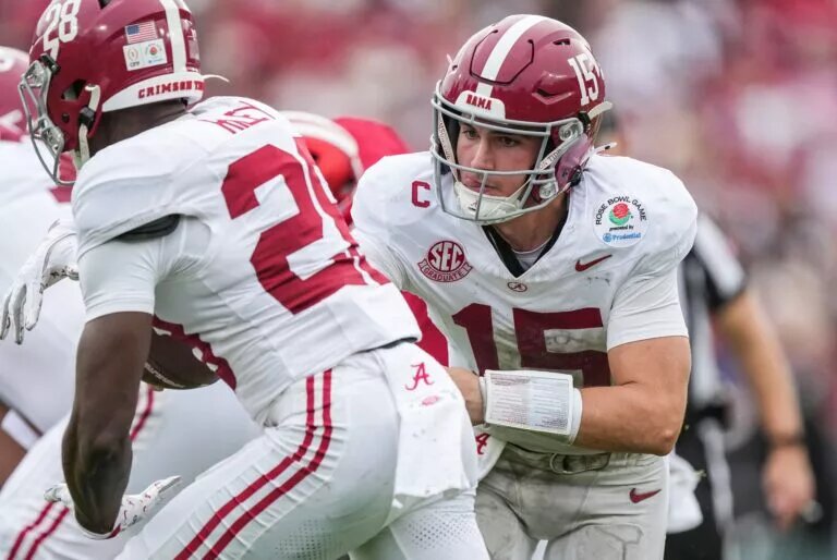 L.A. interest in Alabama QB Ty Simpson as 2026 NFL Draft pick