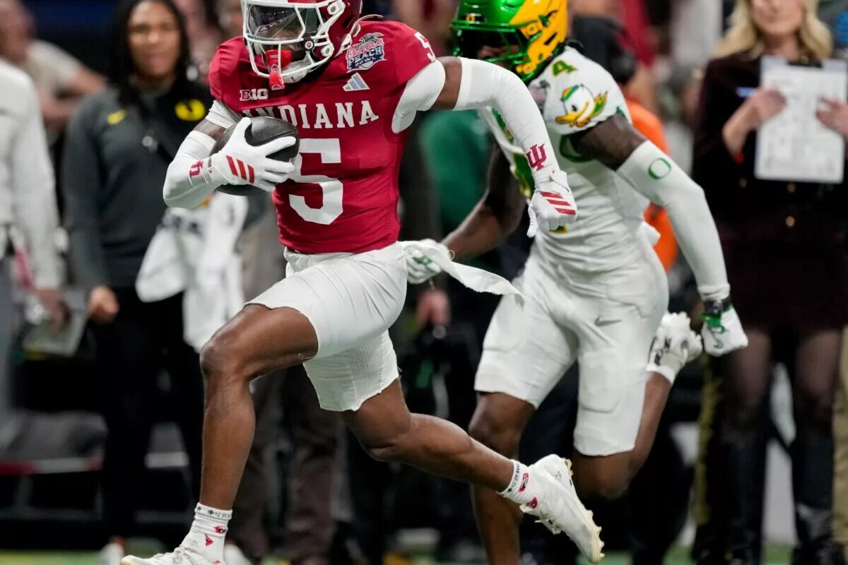 D'Angelo Ponds, cornerback, Indiana, 2026 NFL Draft prospect
