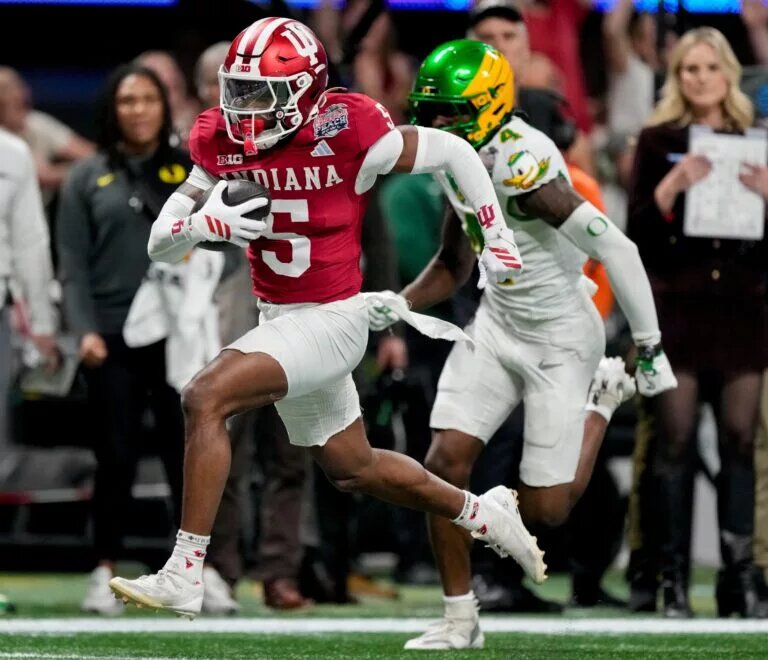 D'Angelo Ponds, cornerback, Indiana, 2026 NFL Draft prospect