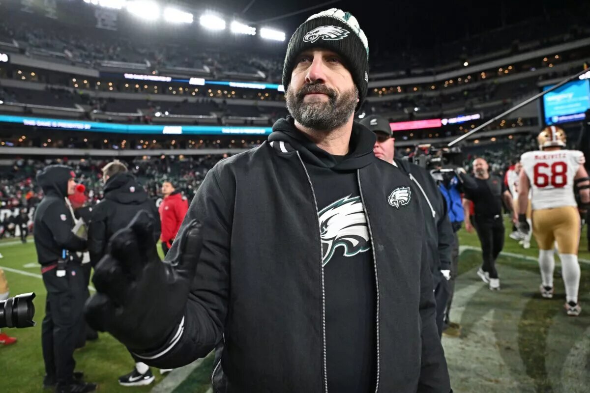 Nick Sirianni, head coach, Philadelphia Eagles