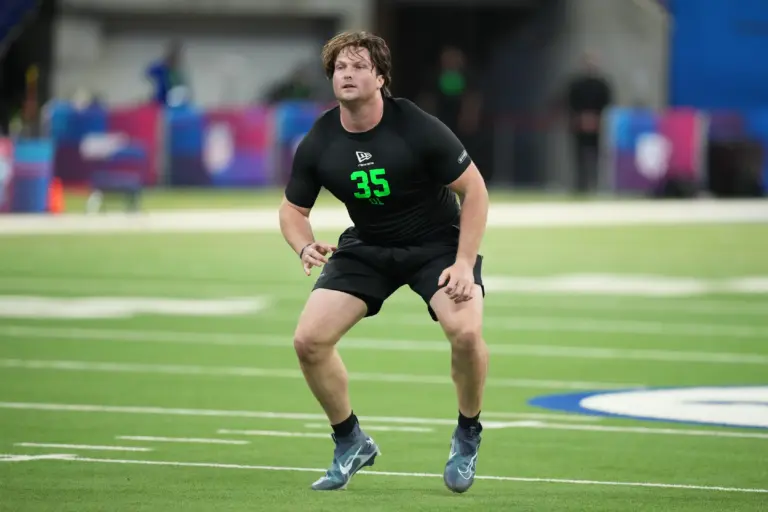 Detroit Lions 7-Round Mock Draft Blake Miller, Clemson OT