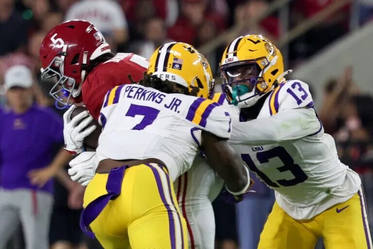 Harold Perkins, linebacker, LSU Tigers, 2026 NFL Draft prospect