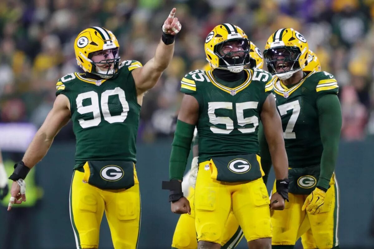 Kingsley Enagbare, defensive end, Green Bay Packers