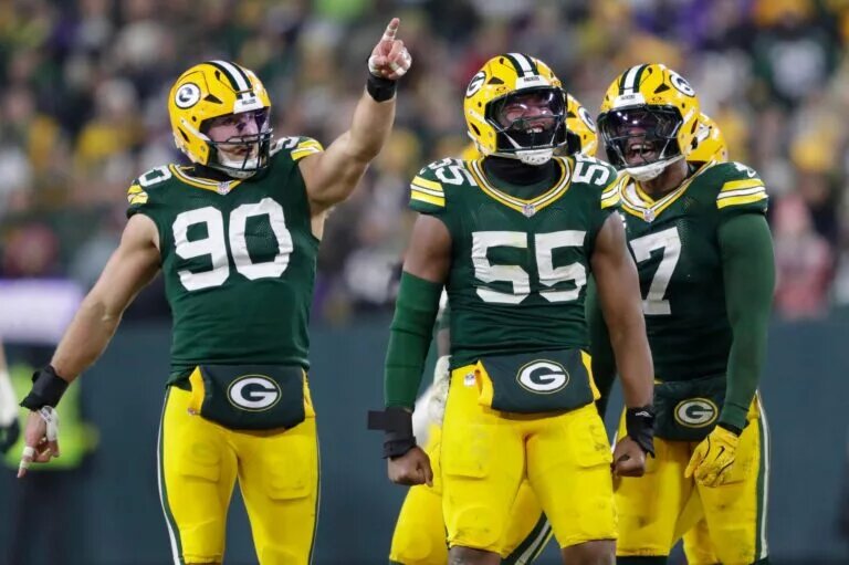 Kingsley Enagbare, defensive end, Green Bay Packers