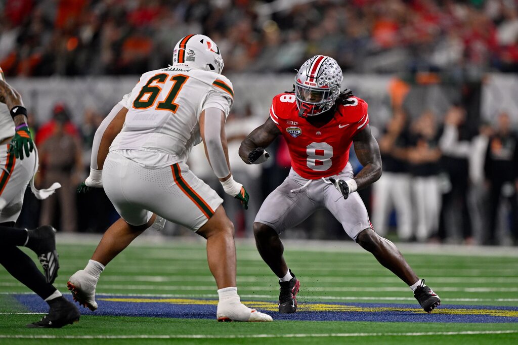 Arvell Reese, linebacker, Ohio State, 2026 NFL Draft prospect