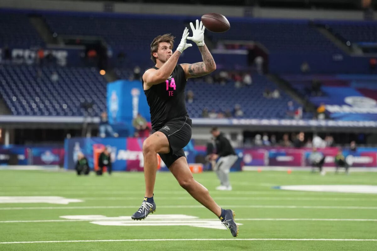 2026 NFL Draft prospect Michigan TE Marlin Klein