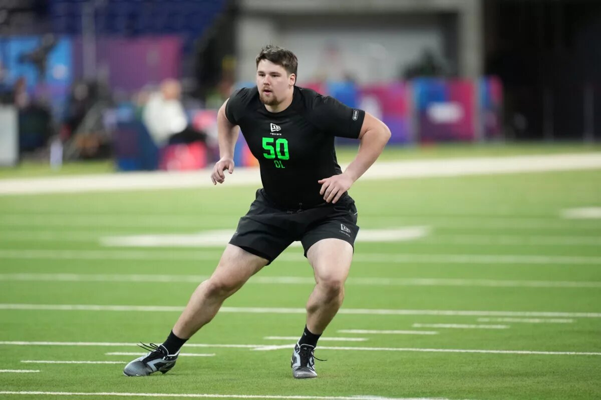 Caleb Tiernan, 2026 NFL Draft profile, Northwestern offensive lineman