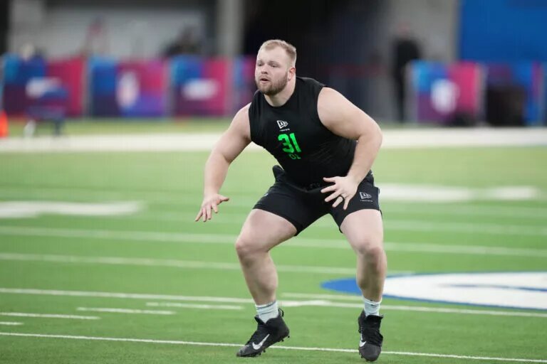 2026 NFL Draft Profile, Iowa Hawkeyes center, Logan Jones