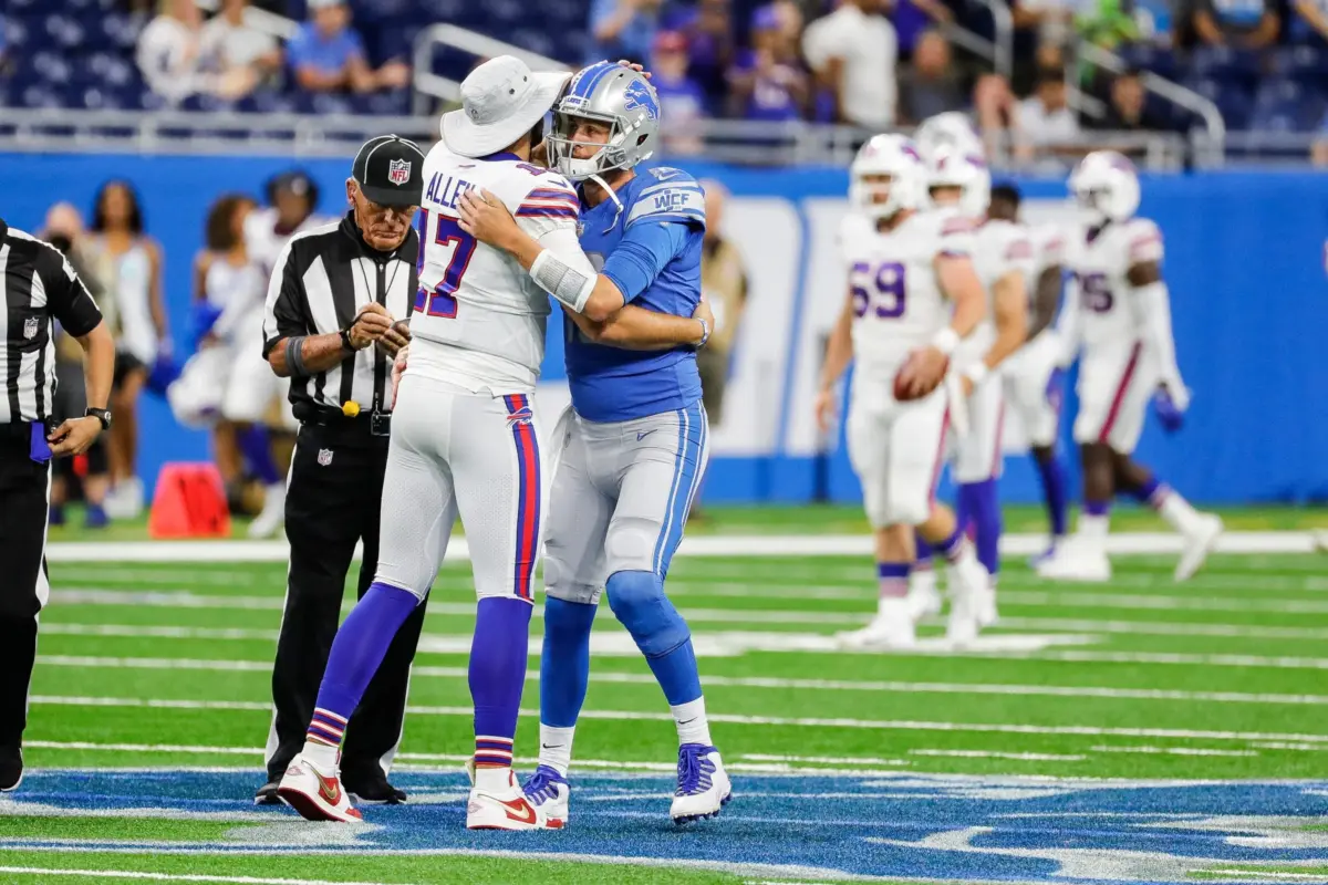 Lions Schedule Preview Features A Thrilling Prime Time Rematch With Buffalo