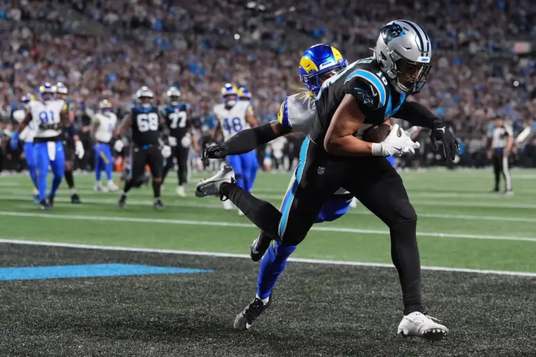 Jalen Coker, Carolina Panthers breakout player, wide receiver