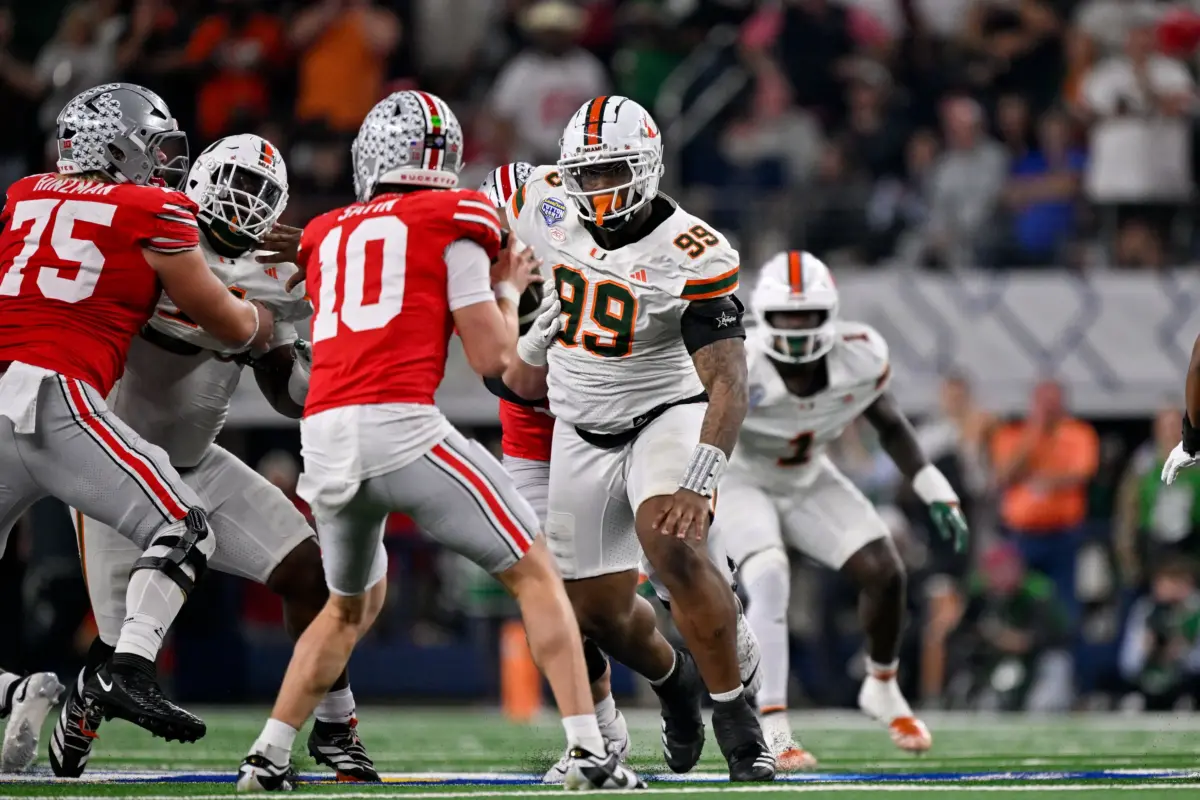 Ahmad Moten, defensive tackle, University of Miami