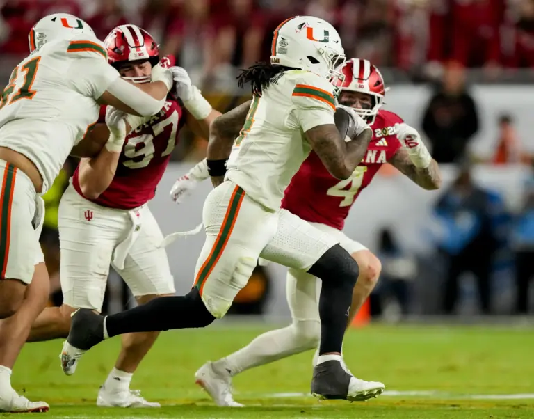 Mark Fletcher Jr., running back, Miami Hurricanes