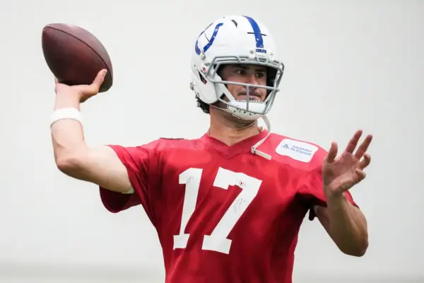 Colts QB Daniel Jones Continues To Progress In Rehab