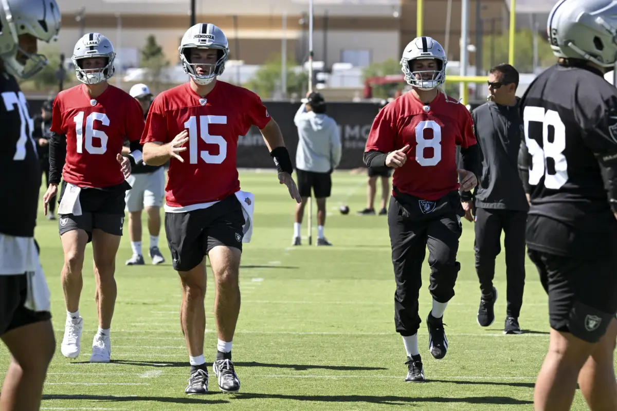 Raiders Rookie QB Fernando Mendoza Discusses Tom Brady and Kirk Cousins on Media Day