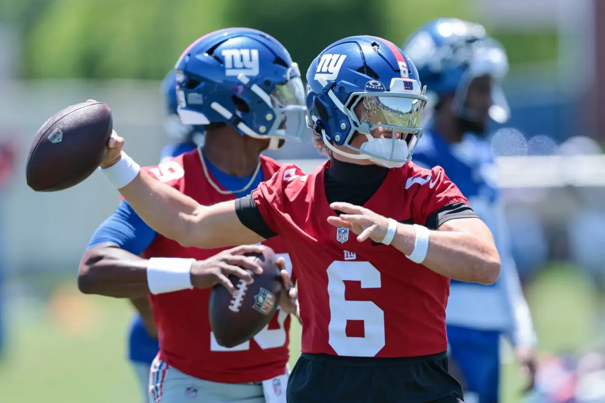 Jaxson Dart, quarterback, New York Giants Giants Jaxson Dart