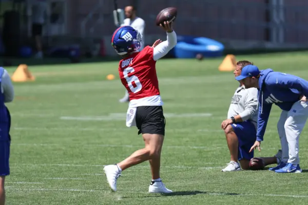 Where Can Giants’ Jaxson Dart Improve Heading Into His Sophomore Season?