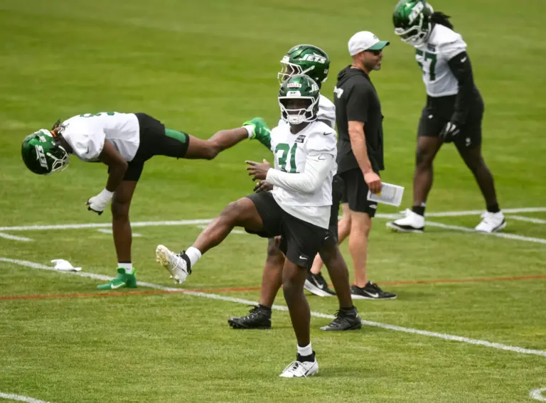 David Bailey, edge rusher, New York Jets, Jets training camp dates