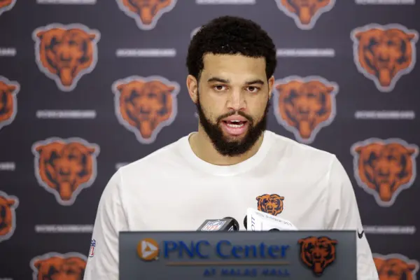 Caleb Williams Says He Felt Like He Was ‘Drowning’ in Chicago