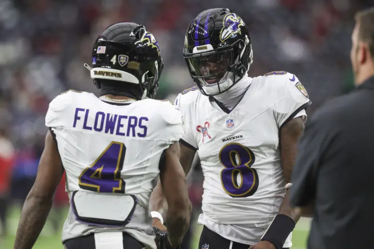 Ravens QB and Flowers