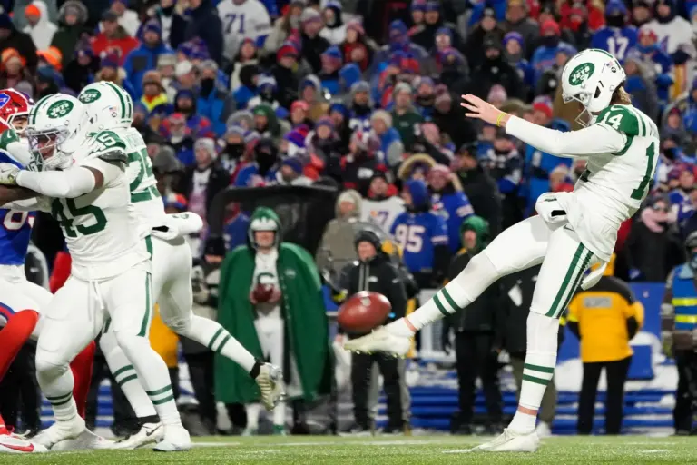 Austin McNamara, punter, New York Jets, best AFC East Special Teamers