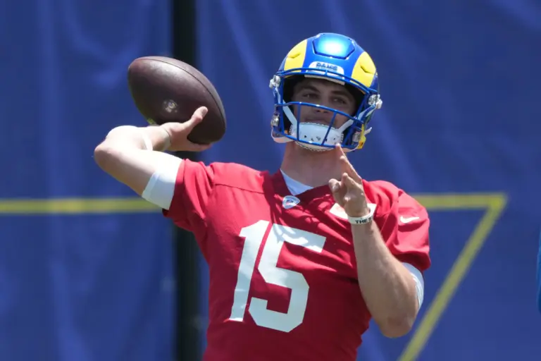 Los Angeles Rams Quarterback Ty Simpson Is Using The Offseason Perfectly