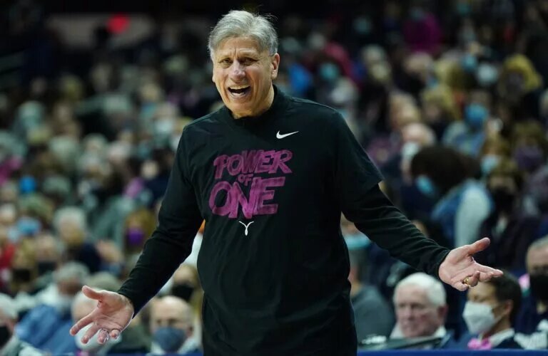 DePaul coach Doug Bruno