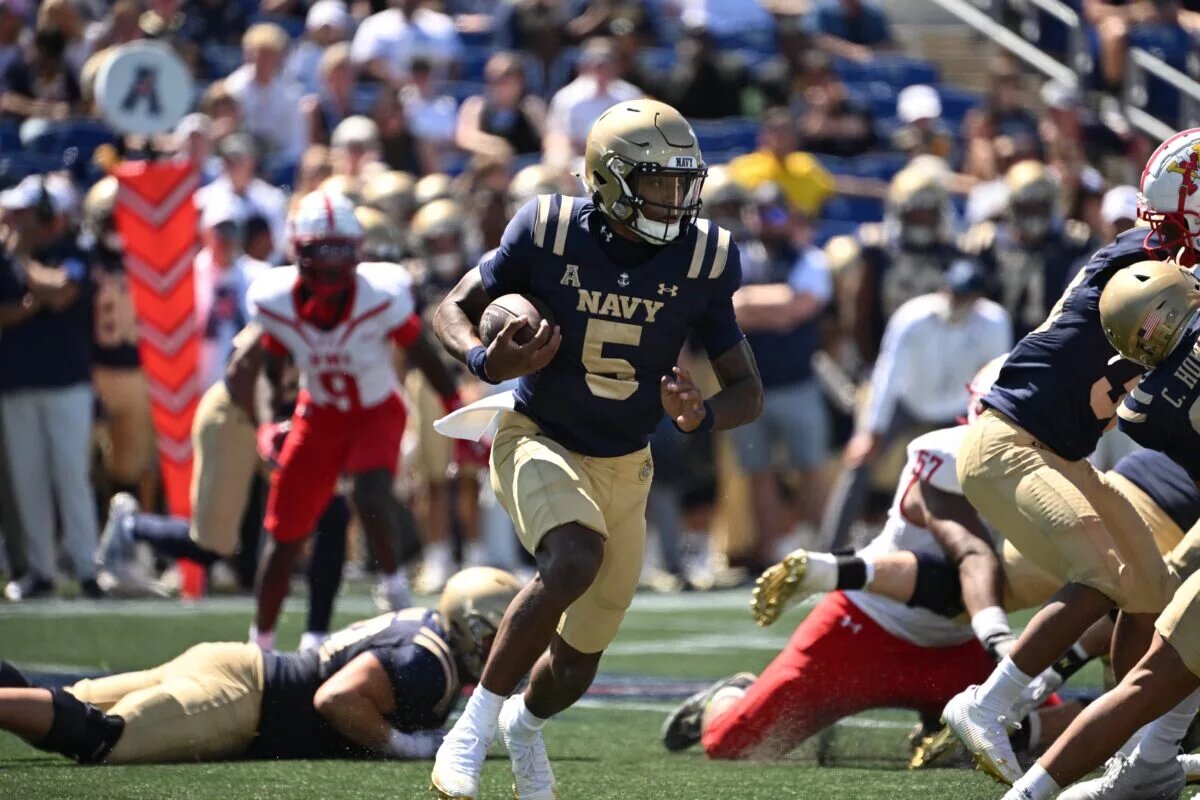 Yards And Stripes: A Wild Week 1 For Service Academies